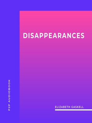 cover image of Disappearances (Unabridged)
